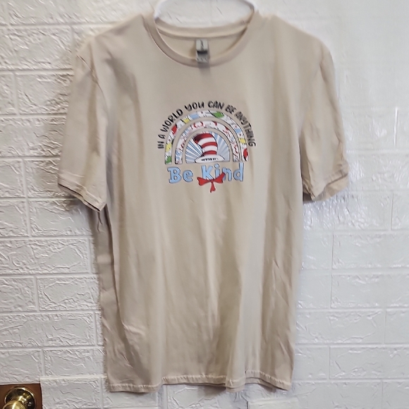 Gildan Tops - T-Shirt with Be Kind Rainbow Graphic